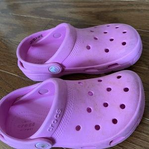 Crocs for girls pink size 12